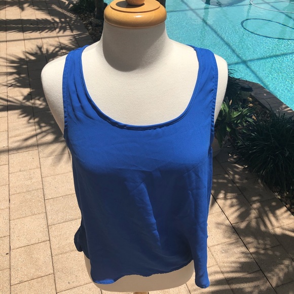 Pink rose blue float tank Large - Picture 2 of 5